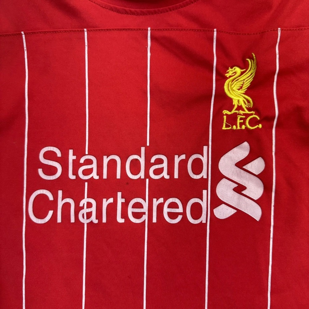 Kids Liverpool FC Soccer Jersey Huynh 7 Red White Short Sleeve Size 11 - Picture 3 of 8